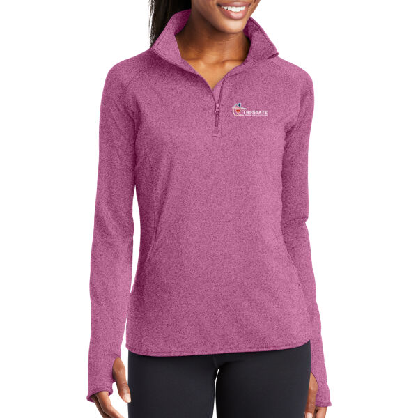 Tri-State Home Health Care - Women's Sport Wick ® Stretch 1/4 Zip Pullover Thumbnail